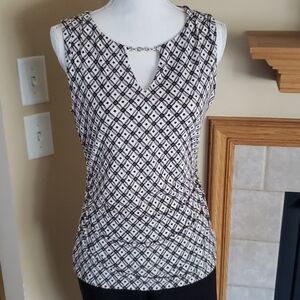 White House Black Market multicolored shell